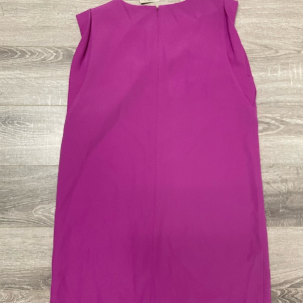 COPY - Ann Taylor Sheath/Cocktail Sleeveless Dress. Pink/Magenta. Size 12. NWT